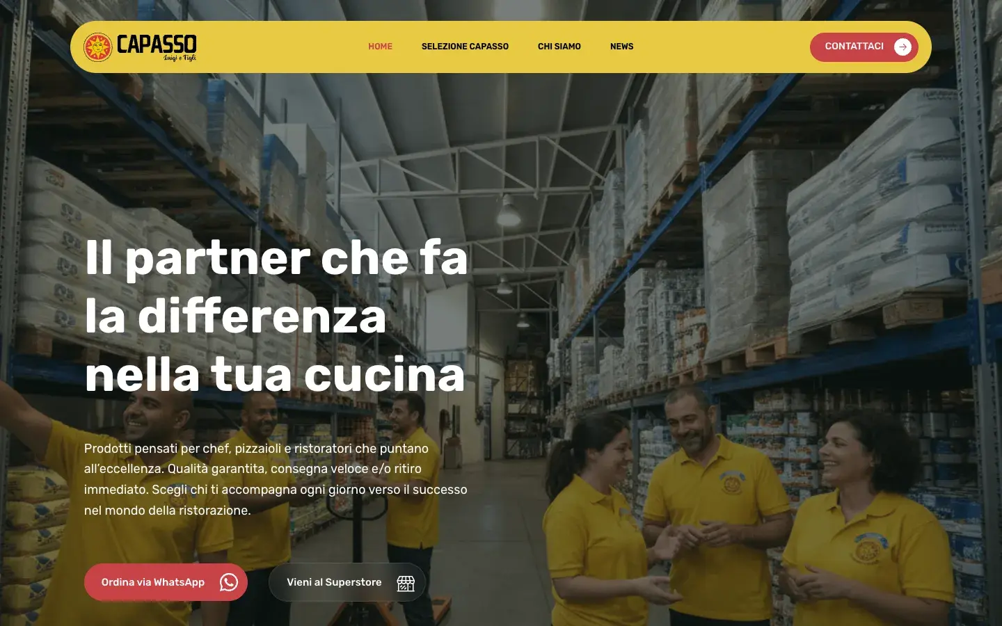 Sito web Capasso Luigi su desktop