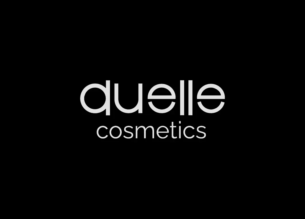 Logo Duelle Cosmetics in versione negativa